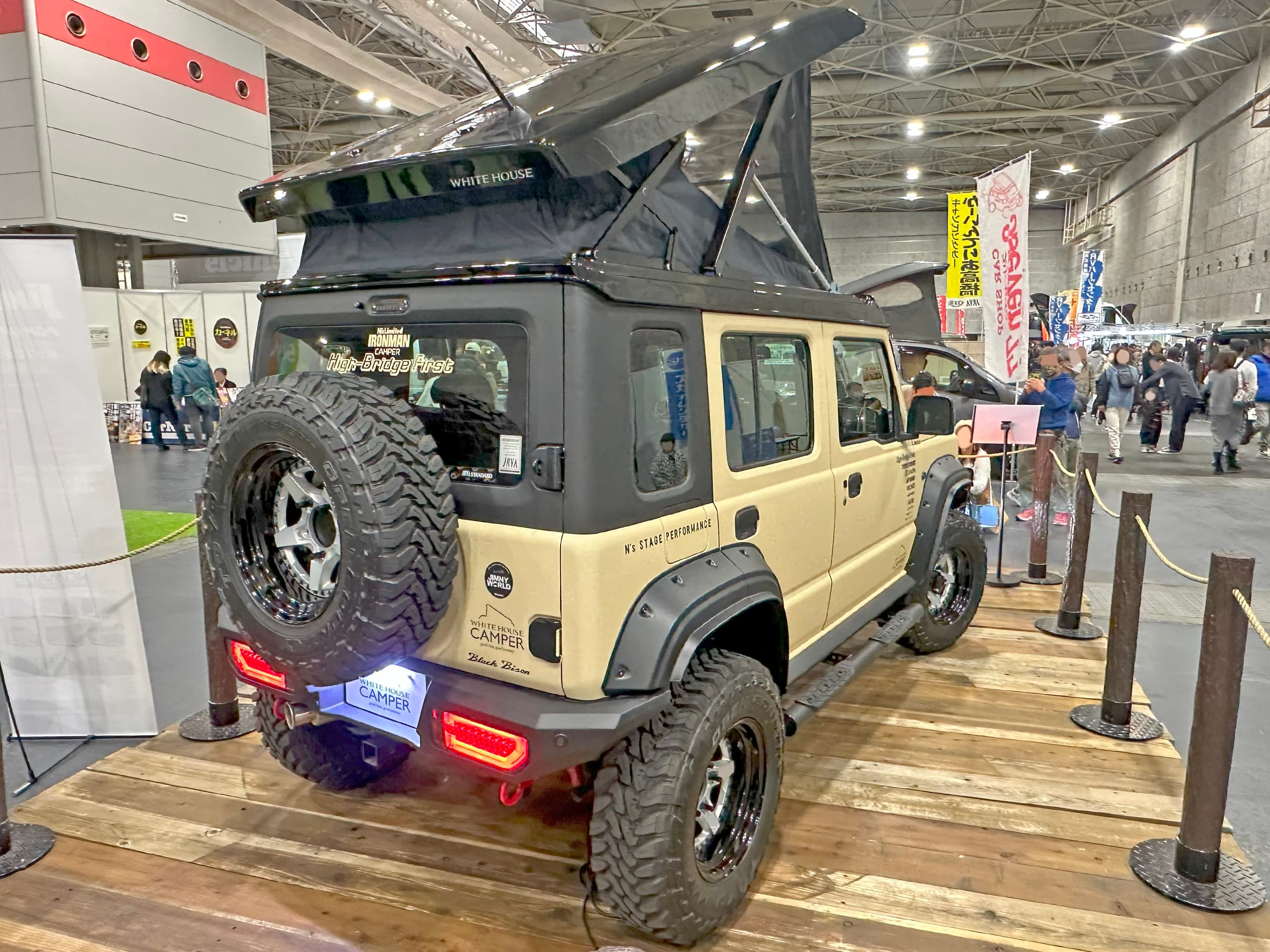 Osaka Camping Car Show 2025 (4) - Suzuki Jimny NOMADE + Pop-up Roof