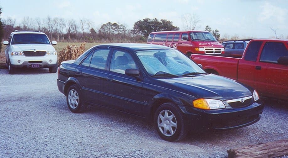 2000 Mazda Protegé LX Photo by Infrogmation, 2002, Saint James Parish, Louisiana.