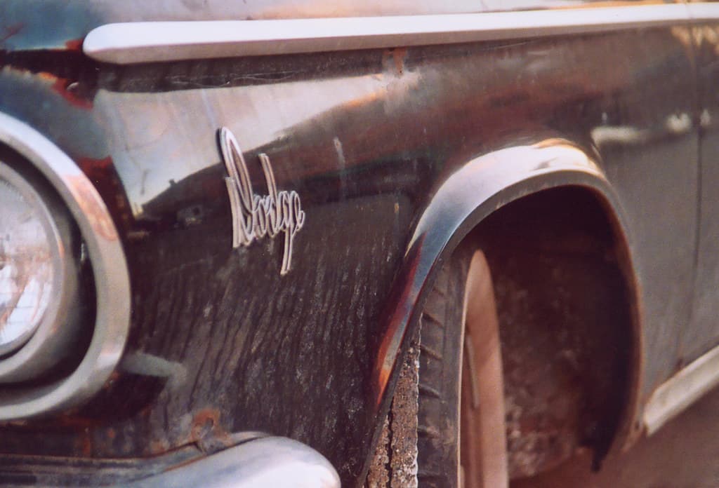 Vintage Dodge, Nice wheel well shot